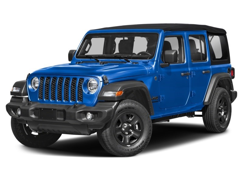 2024 Jeep Wrangler Sahara 4 Door 4x4 Hydro Blue Pearl  Shot 7