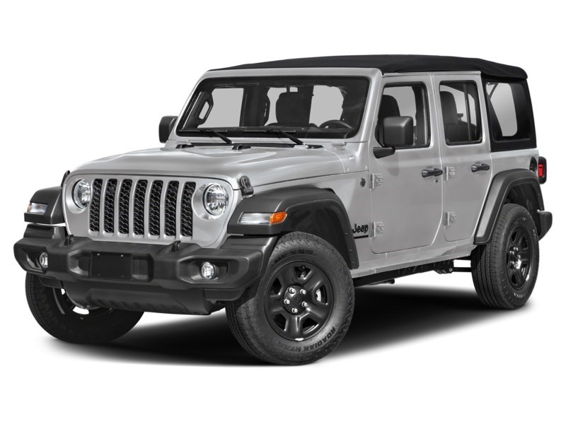 2024 Jeep Wrangler Sahara 4 Door 4x4 Silver Zynith  Shot 39