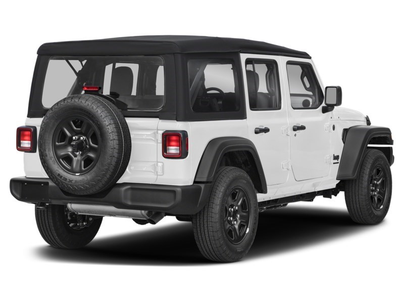 2024 Jeep Wrangler Sahara 4 Door 4x4 Bright White  Shot 46