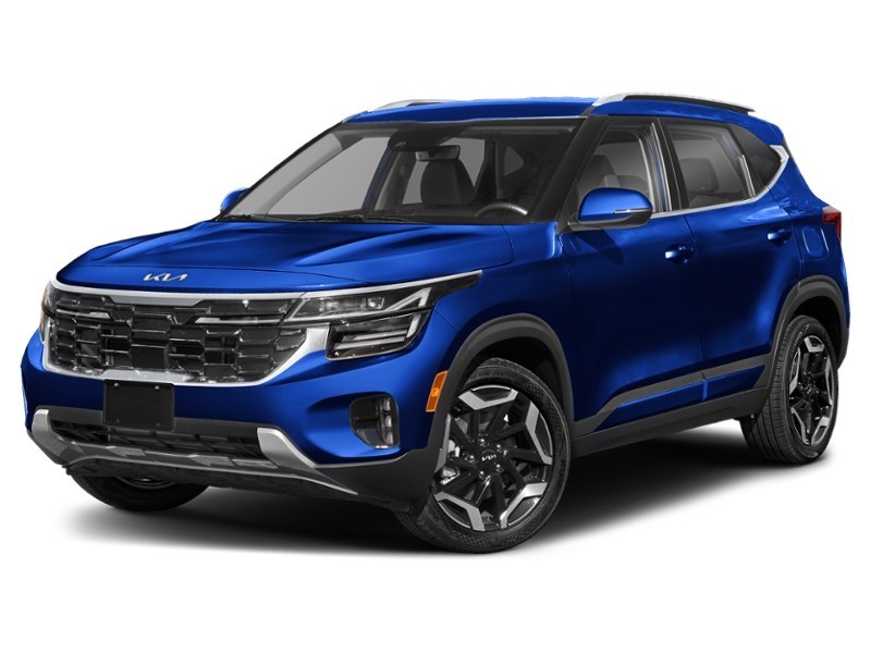 2024 Kia Seltos SX AWD w/Black Interior Dark Ocean Blue  Shot 13
