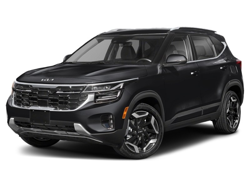 2024 Kia Seltos SX AWD w/Black Interior Fusion Black  Shot 22