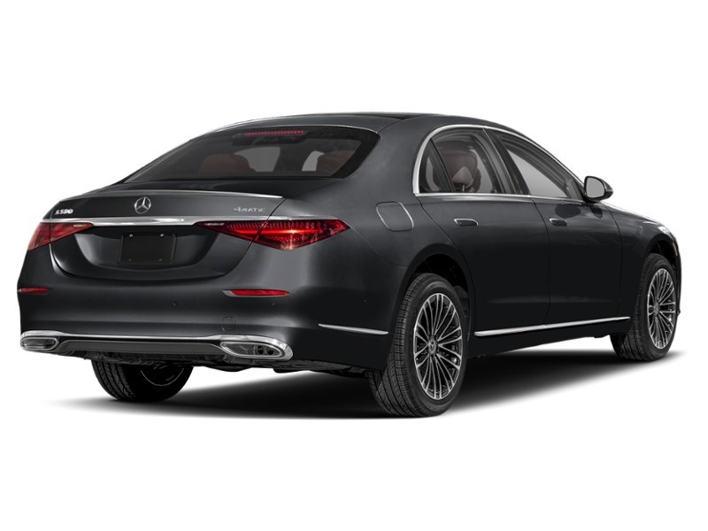 2025 Mercedes-Benz S-Class S 580 4MATIC Sedan MANUFAKTUR Night Black MAGNO  Shot 8