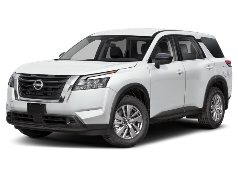 2024 Nissan Pathfinder S 4WD Glacier White  Shot 4