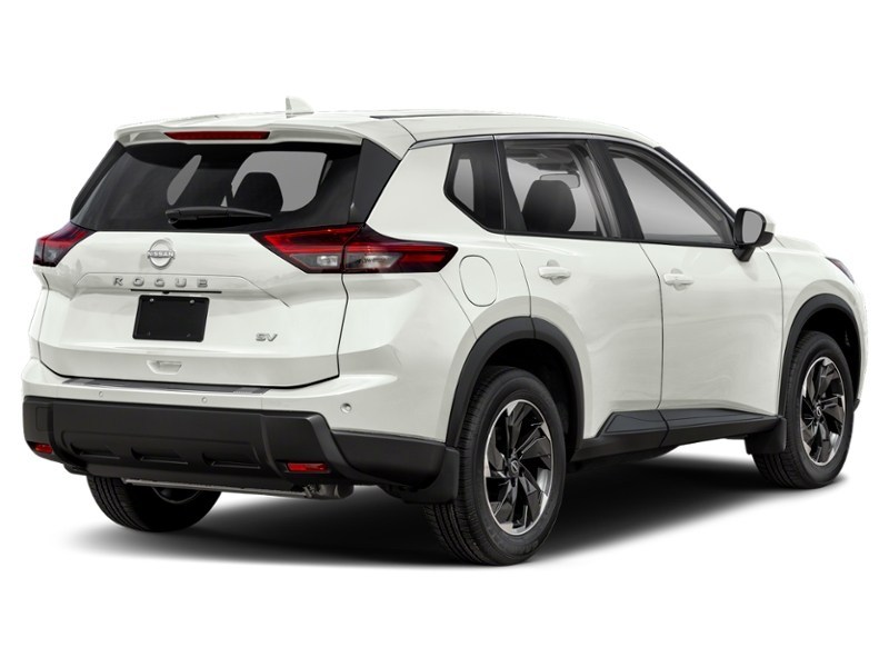 2024 Nissan Rogue AWD SV Moonroof Everest White Pearl Tricoat  Shot 25