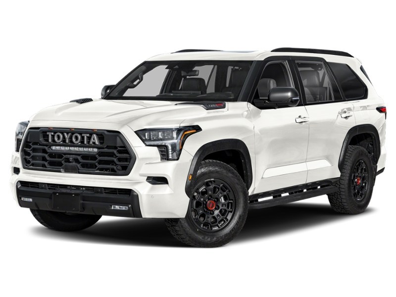 2026 Toyota Sequoia TRD Off Road 4WD White  Shot 4