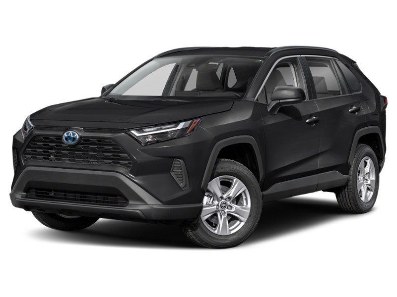2024 Toyota RAV4 Hybrid Hybrid LE AWD Midnight Black Metallic  Shot 4
