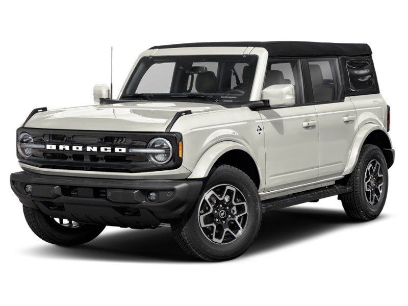 2026 Ford Bronco Outer Banks 4 Door 4x4 Wimbledon White  Shot 4