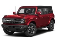 2026 Ford Bronco Outer Banks 4 Door 4x4 Ruby Red Metallic Tinted Clearcoat  Shot 27