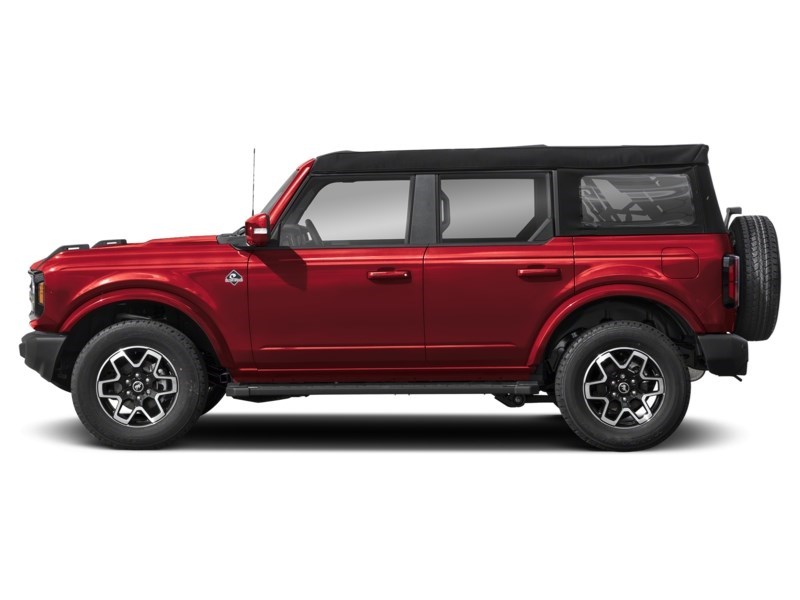 2026 Ford Bronco Outer Banks 4 Door 4x4 Ruby Red Metallic Tinted Clearcoat  Shot 31