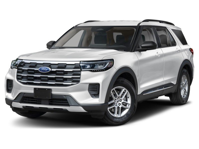 2026 Ford Explorer Active w/200A Pkg 4WD Space White Metallic  Shot 4