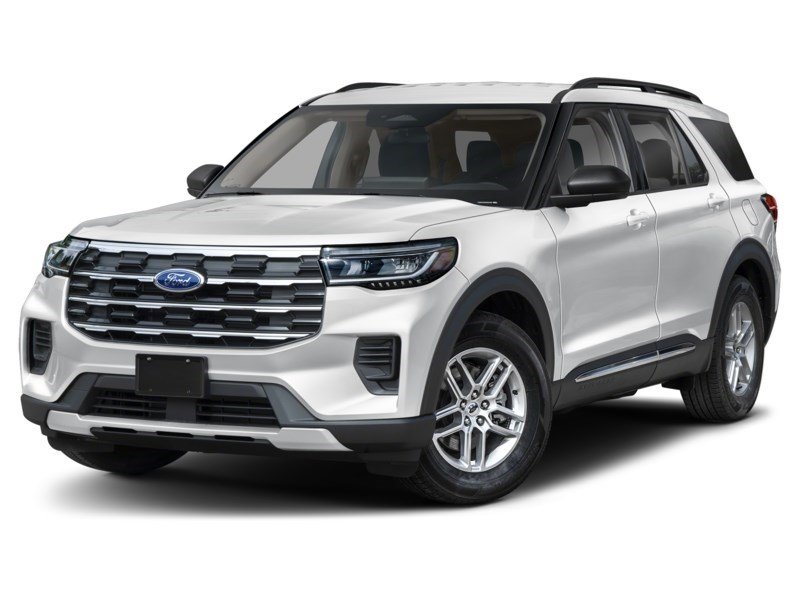 2026 Ford Explorer Active w/200A Pkg 4WD Space White Metallic  Shot 1