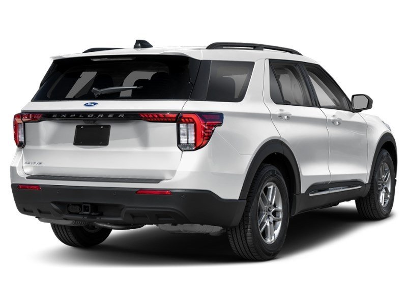 2026 Ford Explorer Active w/200A Pkg 4WD Space White Metallic  Shot 3