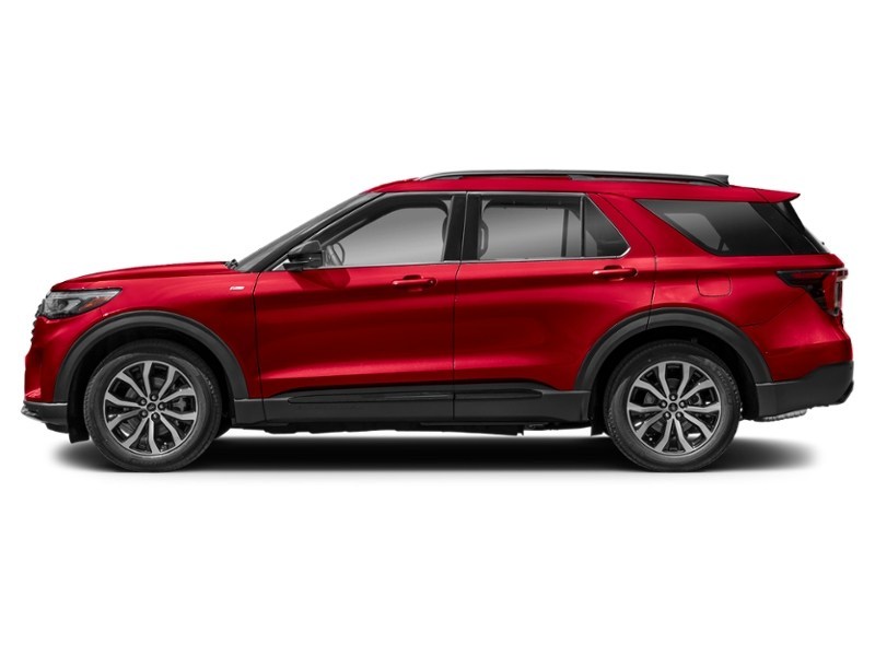 2026 Ford Explorer ST-Line 4WD Rapid Red Metallic Tinted Clearcoat  Shot 3