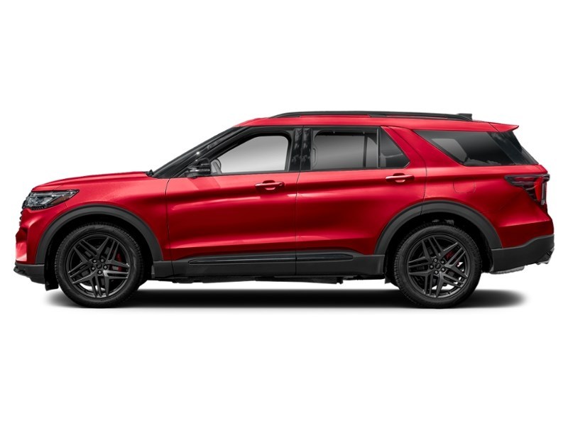2025 Ford Explorer ST 4WD Rapid Red Metallic Tinted Clearcoat  Shot 9