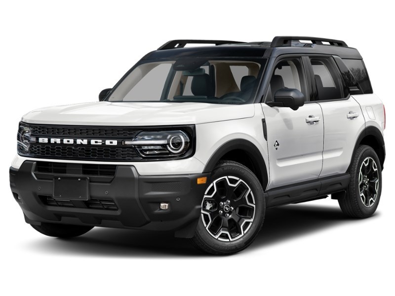 2026 Ford Bronco Sport Outer Banks 4x4 Oxford White  Shot 4