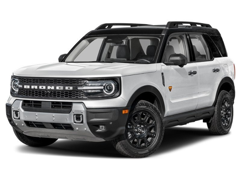 2026 Ford Bronco Sport Badlands 4x4 Space White Metallic  Shot 2
