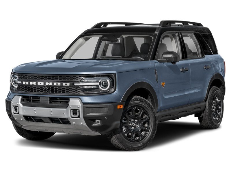 2026 Ford Bronco Sport Badlands 4x4 Azure Grey Metallic Tri-Coat  Shot 1
