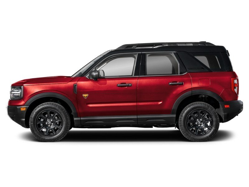 2026 Ford Bronco Sport Badlands 4x4 Ruby Red Metallic Tinted Clearcoat  Shot 31