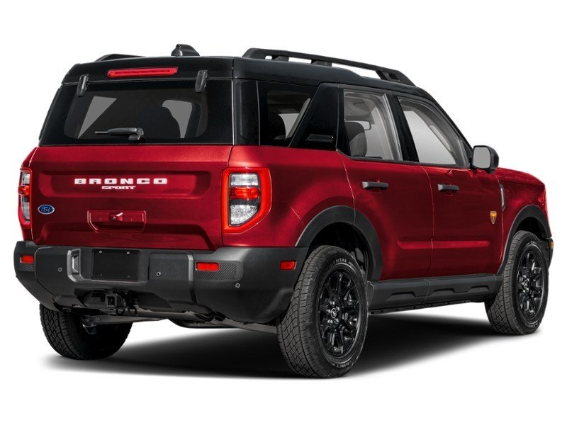 2026 Ford Bronco Sport Badlands 4x4 Ruby Red Metallic Tinted Clearcoat  Shot 32