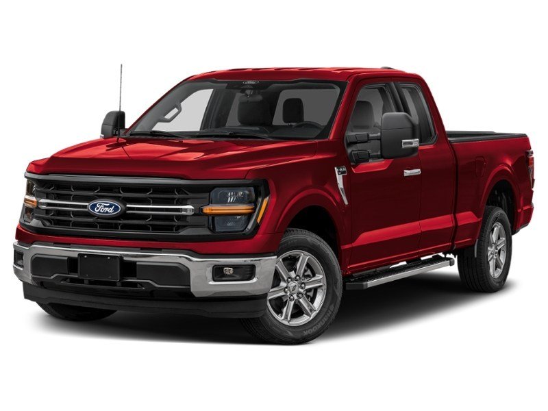 2026 Ford F-150 XLT 4WD SuperCab 6.5' Box Ruby Red Metallic Tinted Clearcoat  Shot 1