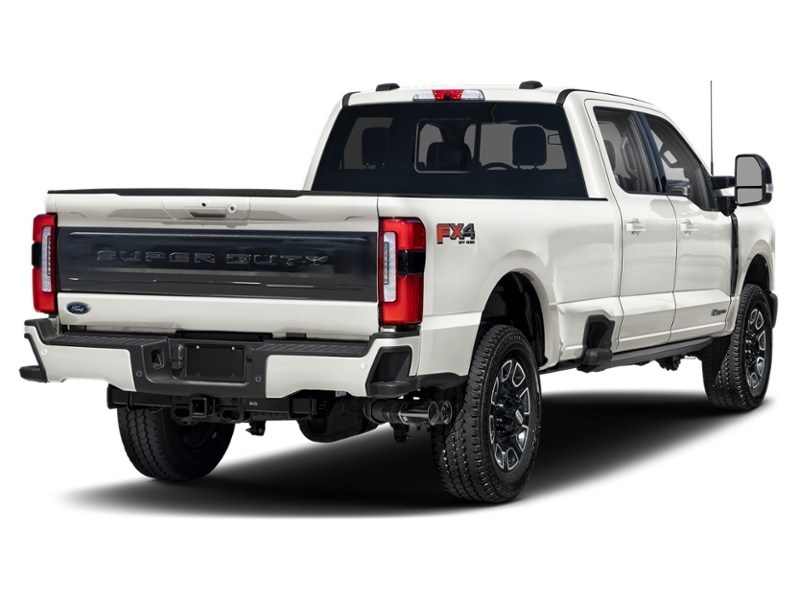 2027 Ford F-350 Platinum 4WD Crew Cab 8' Box Star White Metallic Tri-Coat  Shot 2