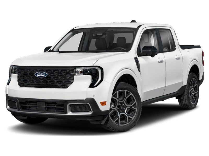 2026 Ford Maverick LARIAT AWD SuperCrew Oxford White  Shot 4