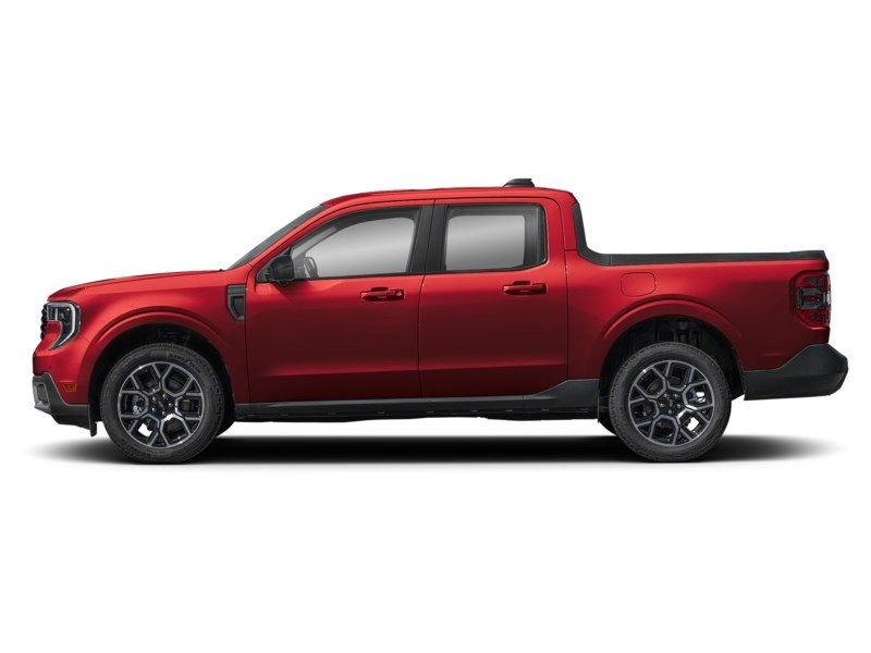 2026 Ford Maverick LARIAT |AWD | HYBRID | BLK PKG Ruby Red Metallic Tinted Clearcoat  Shot 3