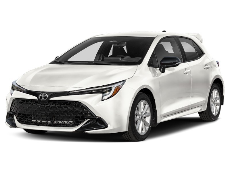 2027 Toyota Corolla Hatchback CVT White  Shot 1