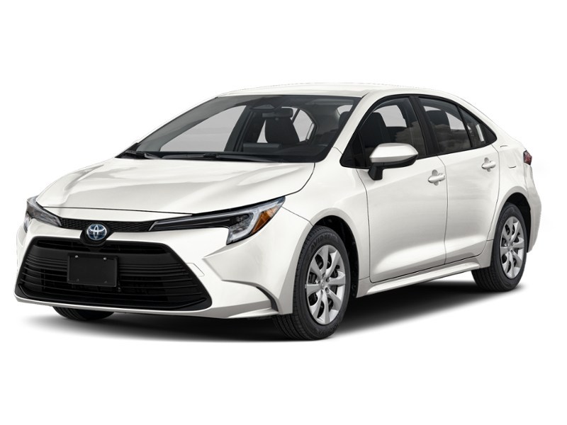 2026 Toyota Corolla Hybrid Hybrid LE CVT AWD White  Shot 1