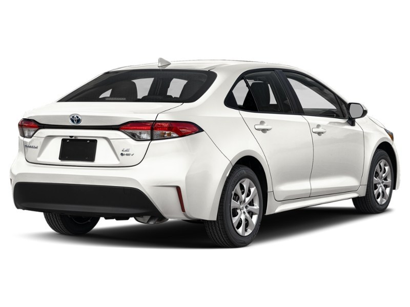 2026 Toyota Corolla Hybrid Hybrid LE CVT AWD White  Shot 2