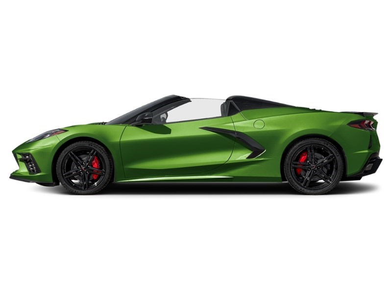 2026 Chevrolet Corvette 2dr Stingray Conv w/1LT Roswell Green Metallic  Shot 3