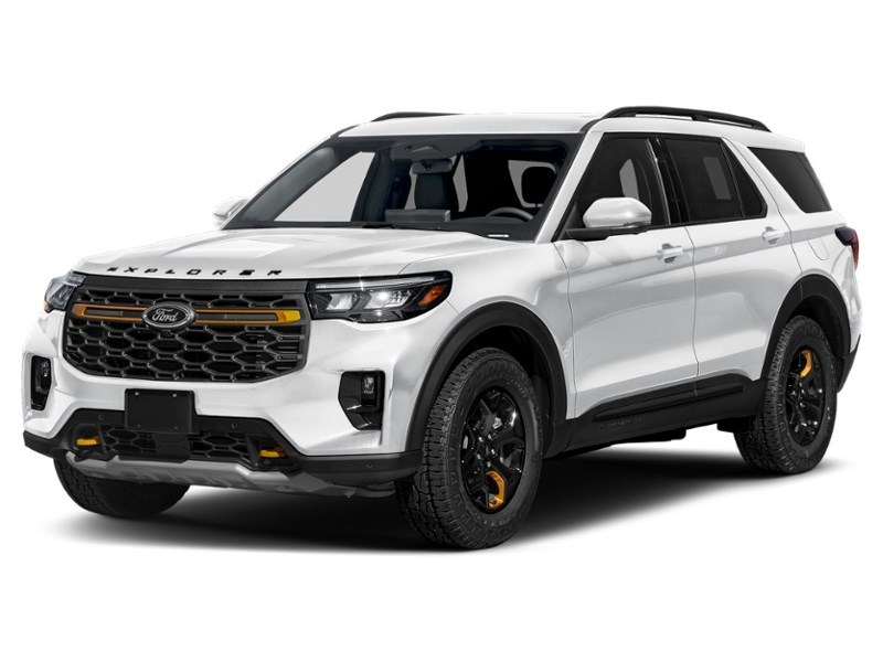 2026 Ford Explorer Tremor 4WD Space White Metallic  Shot 4
