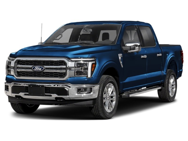 2026 Ford F-150 LARIAT 4WD SuperCrew 5.5' Box Antimatter Blue Metallic  Shot 4