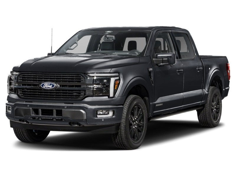 2026 Ford F-150 Platinum 4WD SuperCrew 5.5' Box Agate Black Metallic  Shot 4