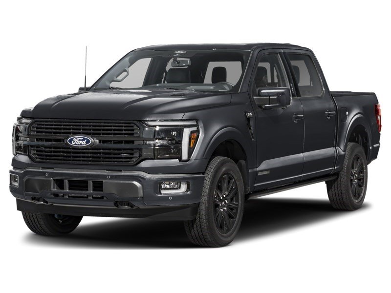2026 Ford F-150 Platinum 4WD SuperCrew 5.5' Box Agate Black Metallic  Shot 4
