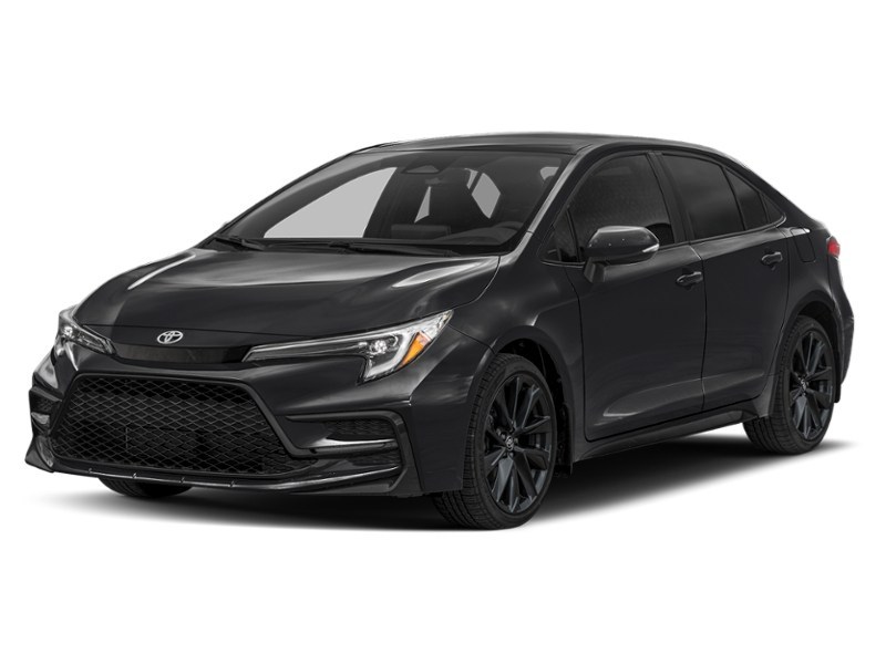 2026 Toyota Corolla SE CVT Midnight Black Metallic  Shot 4